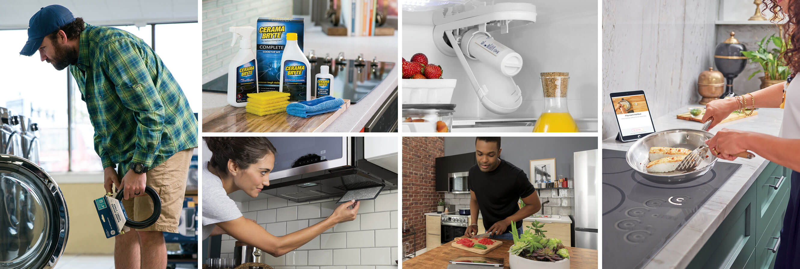 Genuine replacement parts and accessories from GE